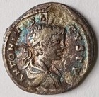 Caracalla Ar Denarius Ad 200-201 Secvrit Orbis Laodicea Roman Coin