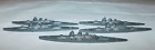 Japanese Imperial Navy Heavy Cruisers   Fleet Oilers Lead Waterline Ship Models