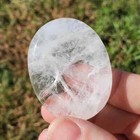 1pc Clear Quartz Worry Pocket Stone Healing Chakra  self-love Crystal Specimens