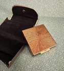 Vintage Elegant Zell Fifth Avenue Ladies Compact W Velvet Carrying Case