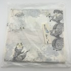 New Nos Vtg Mid Century Kitsch Vinyl Bathroom Window Curtains Poodle Vanity Mcm