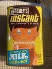 Vintage 1970s Hershey s Instant Real Chocolate Flavor 16oz Tin Full Nos Unopened