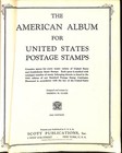 United States Stamp Collection In Scott American Album To 1940  100 Pages