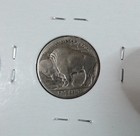 Hobo Skull Holding Rose Made From A Real Buffalo Nickel Signed