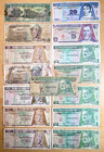 Guatemala Quetzal Banknotes Mixed Lot Multi-denominational Currency Lot 15