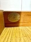 Baker Side Table End Furniture Queen Anne Style Burl Wood Vintage 80s Gyuh