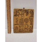 Springerle Cookie Mold Stamp Press From Switzerland Animals Ship Flowers Figures