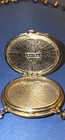Vintage Estee Lauder Moonsilver Perfume Locket Pendant Necklace 