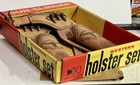 Vintage Nib Nos Hubley Cap Gun Slinger Holsters   Belt Childs Toy   Original Box