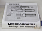 Lee Reloading Dies Set 9mm Luger Handgun Caliber 90509 New In Box