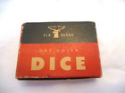 Elk Vintage Dice Set Of 12 -in Box - Green Applejuice Bakelite