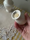 Vintage Porcelain Salt And Pepper Shakers