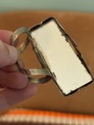 Vintage Lipstick Holder mirror 2  Enamel Japan