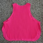 Nike Women   s Large Aeroswift Dri-fit Adv Racing Tank Top Cropped Running Pink