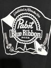 Vintage Nwot Pabst Blue Ribbon Beer Black Tank Beater Top  X Large Ribbed Cotton
