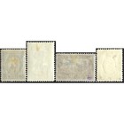 1927  Bulgaria  1l-10l  Michel  206- 209  Typographed  Unwmk  P11  