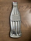 Coca-cola Bottle Ande Rooney Embossed Metal Soda Sign  21    X 6    
