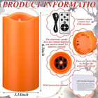 Flameless Candles Decorations Candles Projector Lights Colorful Led