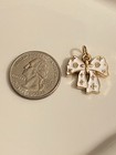 Louis Vuitton Zipper Pull Button Stamped Charm