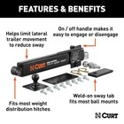Curt 17200 Weight Distribution Hitch Sway Control Kit