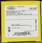 Hubbell Hbl9367 Straight Blade Devices  Receptacles  2p  50a 250v  6-50r  Black