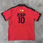 Polo Ralph Lauren Spain Rugby Polo Shirt Mens Size Small Red Esp 10 Big Pony