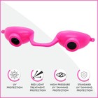 Evo Flexible Tanning Bed Goggles Uv Eye Protection Glasses Pink  Fda Compliant