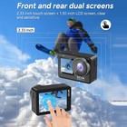 Sjcam Sj10pro 4k 60fps Action Camera Wifi Video Camera Waterproof Dual Screen