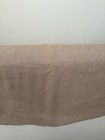 Donna Karan  Euro Pillow Sham Tan Linen New 26x26