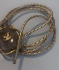 Fraternal Order Of Eagles Gorgeous Bolo Tie With Real Stone