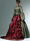 Pattern To Sew Victorian Dress Bustle Skirt Costume Mccalls 6097 Wedding 6-20