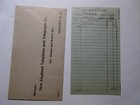 1913 New England Telephone   Telegraph Co Bill And Envelope Nov 20 1913