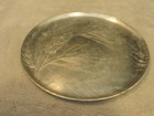 Vintage Wendell August Hammered Aluminum Tray  Pine Cone Design    540-10