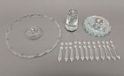 Cake Stand 9 d 6 hi 12-crystal Bead Hangers Cupcake Centerpiece Free Shipping