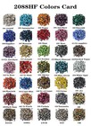 2088 Hotfix 8 Big 8 Small Top Quailtit Flat Back Rhinestones For Nail Art Beads