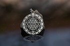 Silver Anciently Sri Yantra Small Shri Chakra Yantra Small Size