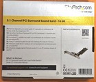 Startech Pci 5 1-channel Surround Sound Card - New - Pcisound5ch2