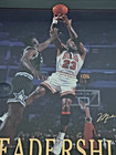 1996 Michael Jordan Leadership Poster Framed Le 3801 7310 Upper Deck 30 hx24 w