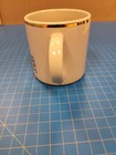 Vintage Dallas Cowboys Nfl Football Coffee Mug Tea Cup Gold Trim Helmet Logo Whi