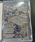 Stampin  Up Inspiring Iris Clear Stamp Set  no Longer Available new