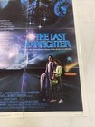  nos  1984 The Last Starfighter Unused 27x41 Original Movie Poster Theater Stock