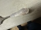 Duhme Co  Early American Coin Silver 12 1 2  Fish Server Bright Cut