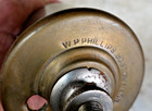 Antique Rare W p  Phillips Glass Brass Oiler   Hit-miss-engine Steam Tractor