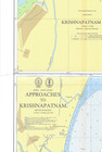 569 Admiralty Chart Approaches Krishnapatnam India East Coast Map Marine Paper