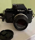 Nikon F2 Photomic 35mm Film Camera Nikkor-s 5omm F 1 1 4 Lens    Strap