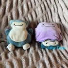 Pokemon Reversible Ditto - Snorlax 12  Plush - New - Us Seller