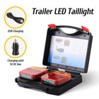 Wireless Led Magnetic Recovery Lights For Trailer Tractor Agricultural Vehicles