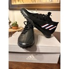 Adidas Predator Edge 3 Turf Gx2628 Black White Soccer Shoe Cleats Mens Size 7