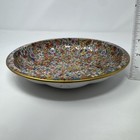 Vintage Daher Decorated Ware Tin Tray Bowl Floral Chintz Made In England 1971