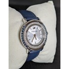 Swarovski Navy Blue Watch Playful Lady5243038 Excellent Condition Gorgeous   